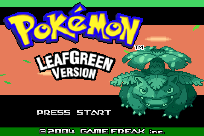 Pokémon Leaf Green screenshot 1